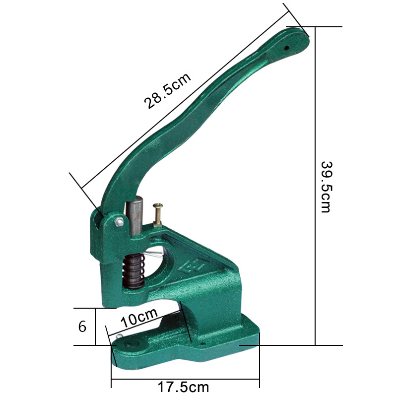普通铸铁手压机器模具铆钉鸡眼机器气眼工具五星打扣机手动纽扣机四合扣铆钉鸡眼气眼安装工具手压机器机打扣机手动纽扣机详情1