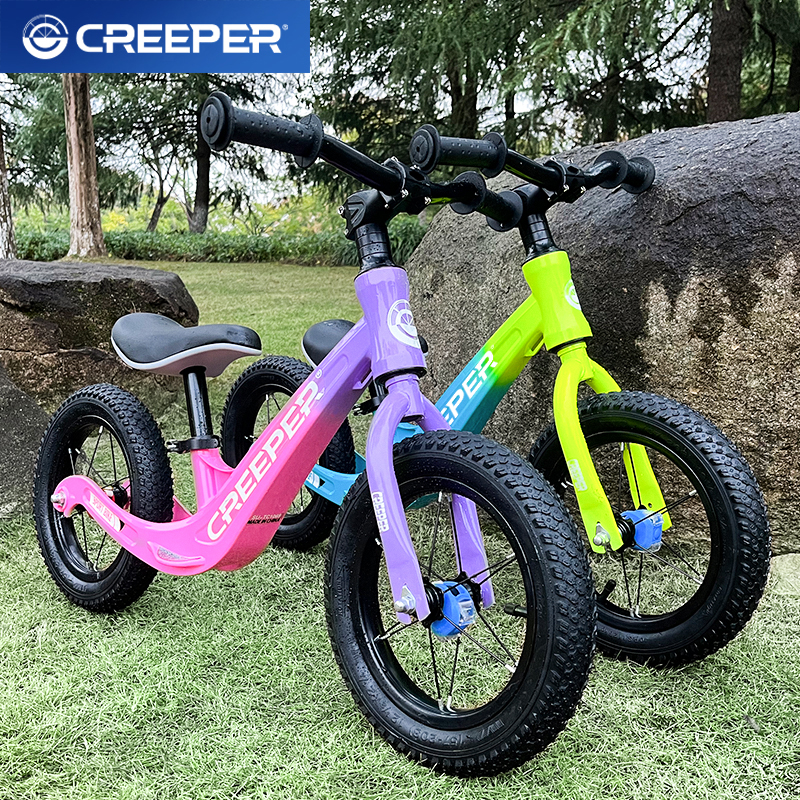 CREEPER Children's balance car Pedalless 2-3-6-8 years old baby scooter scooter bike learning walking scooter