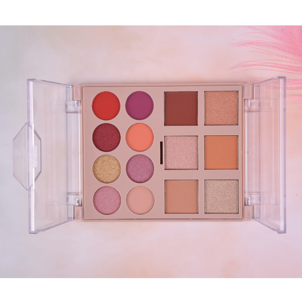 Nifei cosmetics Makeup palette eye shadow palette, eyeshadow kit with double cap thumbnail