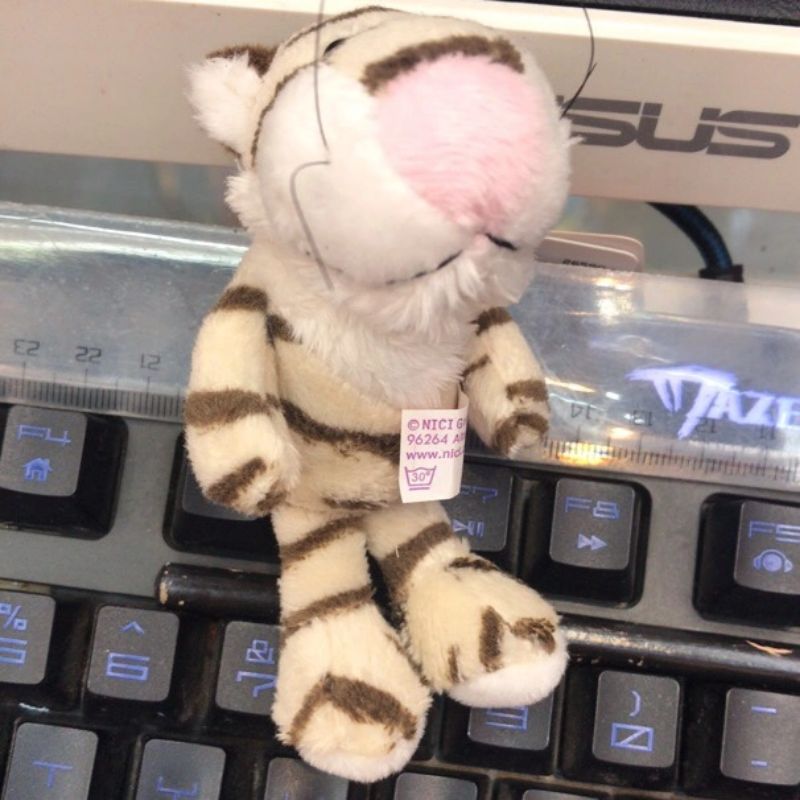Tigre peluche bebé tigre muñeca juguete visionario 01 details Picture