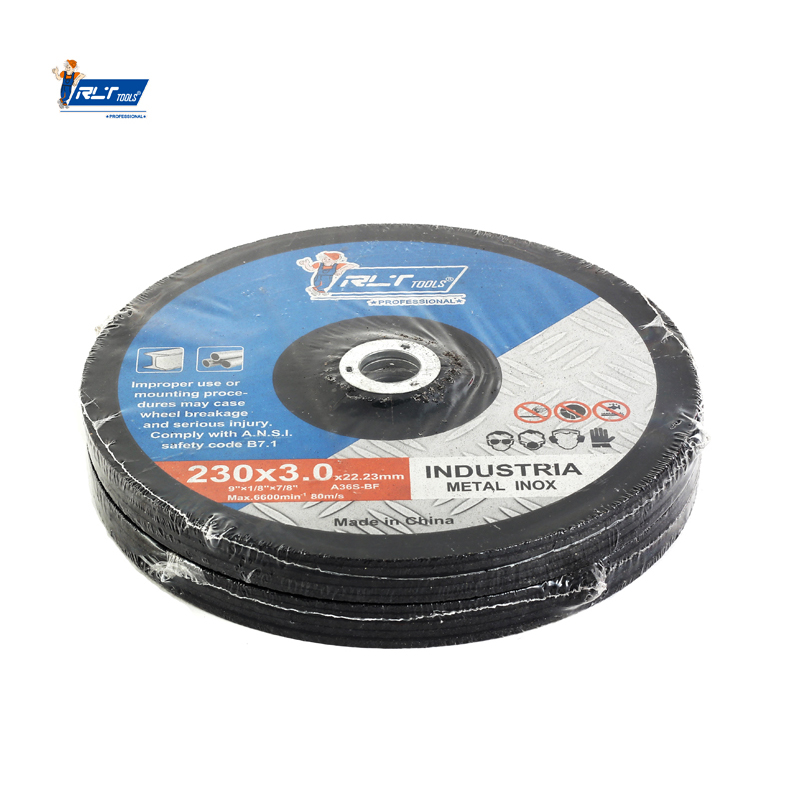 Sharp special hardware tool cymbal sand wheel piece resin cutting piece grinding wheel Specification drawing