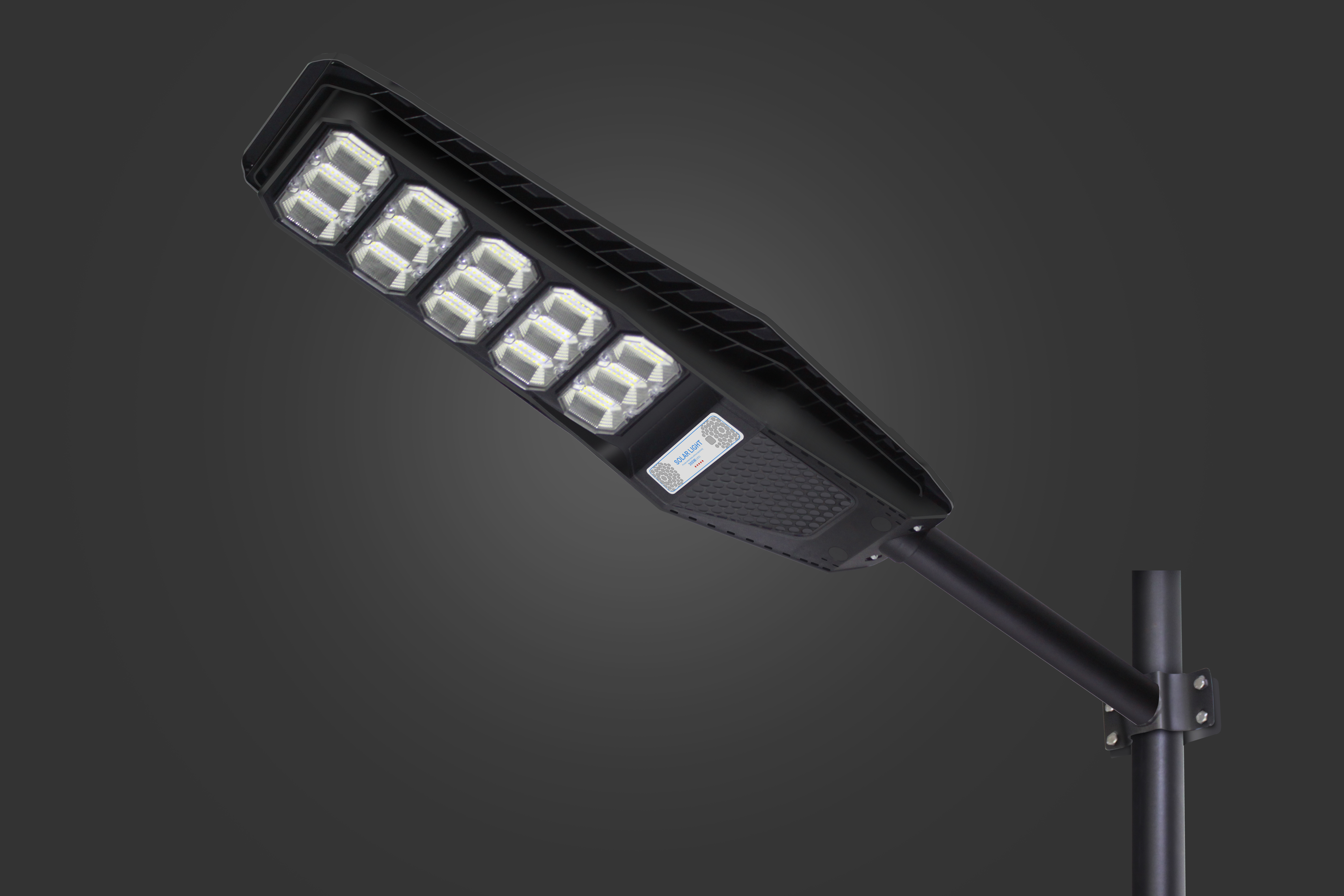 Leader - Courtyard Integrated Solar Street Lamp Radar Sensing Remote Control Light Control 100W/200W/300W pic 3