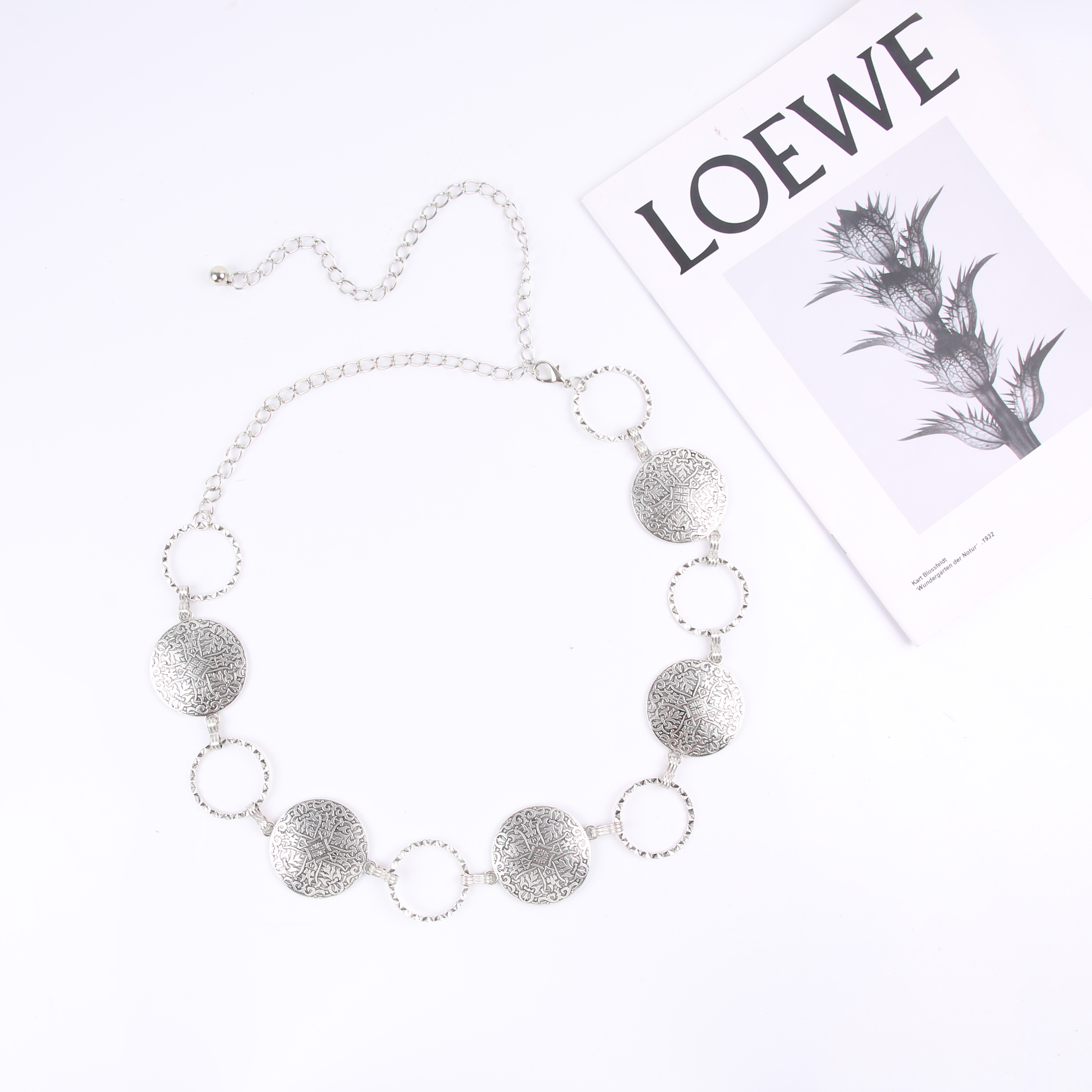 Salary belt and chain with ladies round waist accessories thumbnail