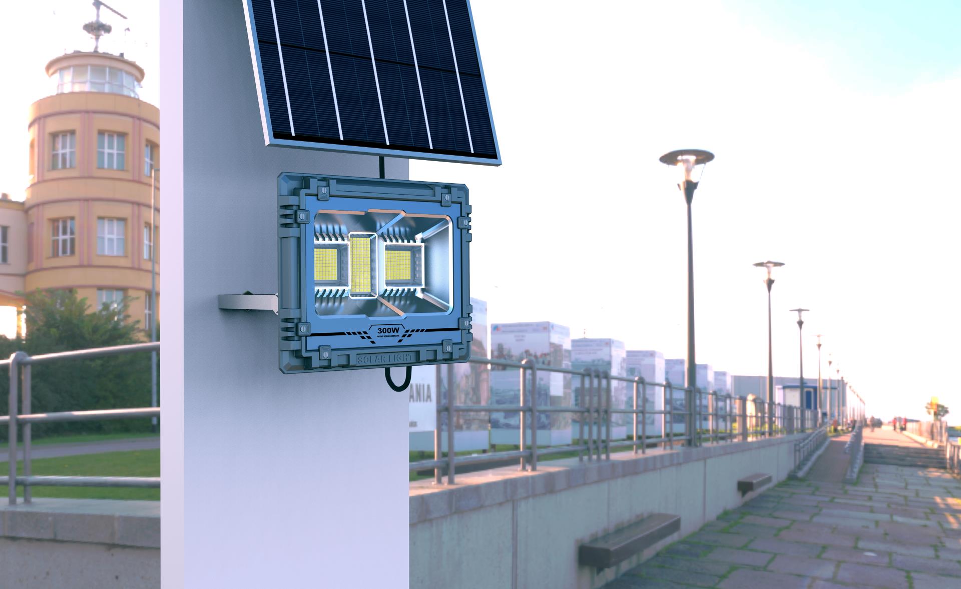 Alien solar floodlight Outdoor courtyard LED high-brightness portable solar lamp white optical wide-angle pic 8