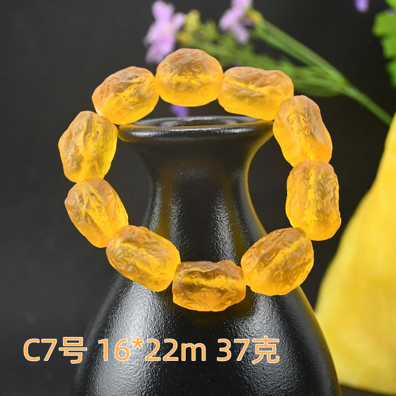 The Second Generation Amber Beeswax Ambergris String C7 Ground Stall Exhibition Attractions Live Explosion Source Factory