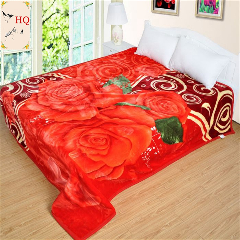 Laschel blanket Large size 200*240cm foreign trade specially for blanket thickened winter blanket double cover blanket bed stock blanket thumbnail