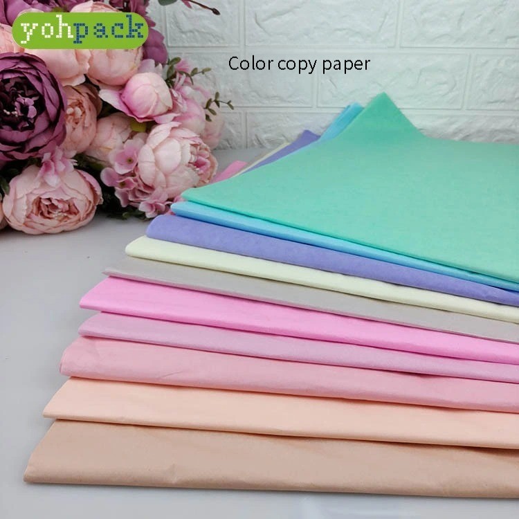 Snow li paper 17g color copy paper/oil proof gift flower wrapping paper thumbnail