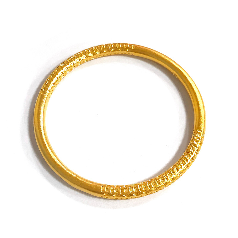 Pure Copper Gold Plated Copper Coin Bracelet Yue Nansha Gold Ancient Method Inheritance Money Bracelet Pell-Many Supply Wholesale Female Manufacturers Direct Sales Novel Jewelry Item Picture