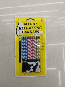 SR025-10 0.48 Magic candle +10 round bucket Yellow card