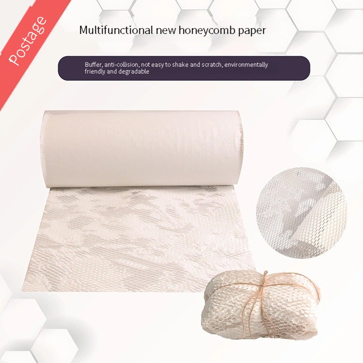 Manufacturer direct Honeycomb kraft paper cushioning packaging paper small packaging filling paper gift packaging honeycomb paper thumbnail