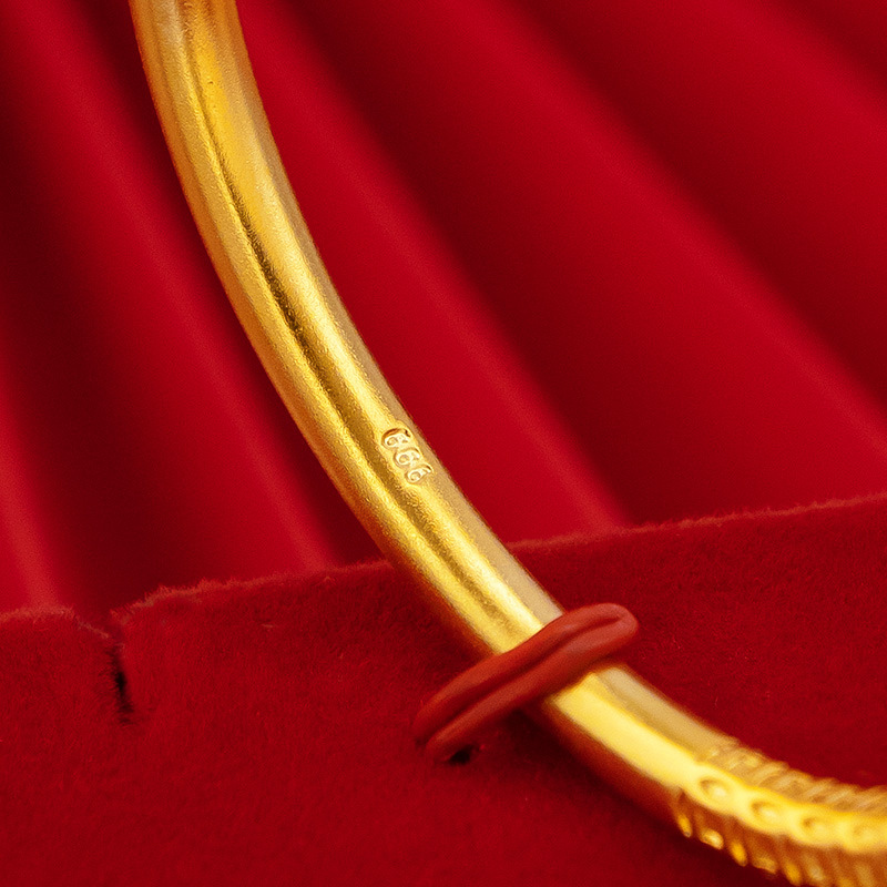Pure Copper Gold Plated Copper Coin Bracelet Yue Nansha Gold Ancient Method Inheritance Money Bracelet Pell-Many Supply Wholesale Female Manufacturers Direct Sales Novel Jewelry Application Scenario