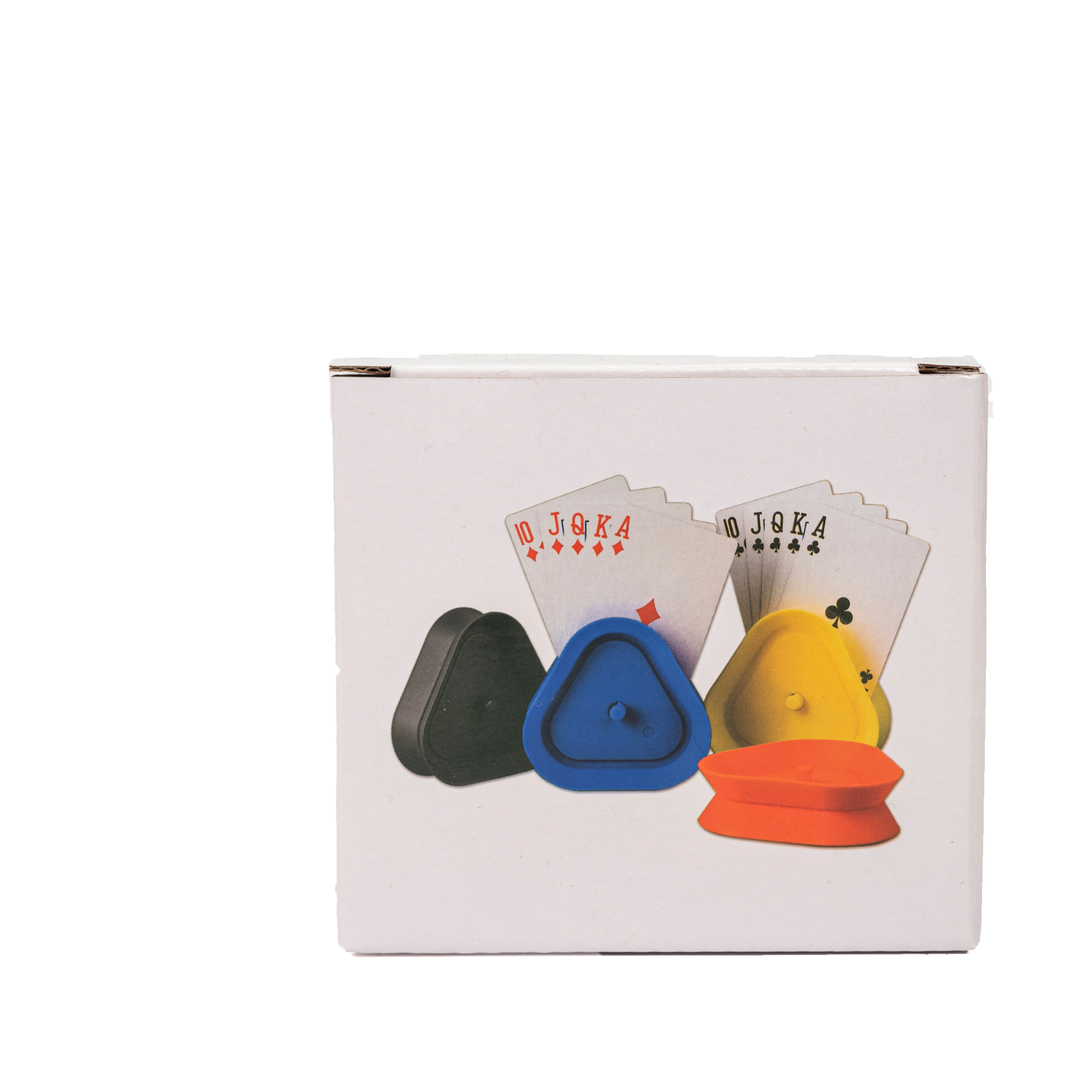 Card holder creative new home triangular poker holder poker hand device leisure entertainment table game plastic card device manufacturers supply