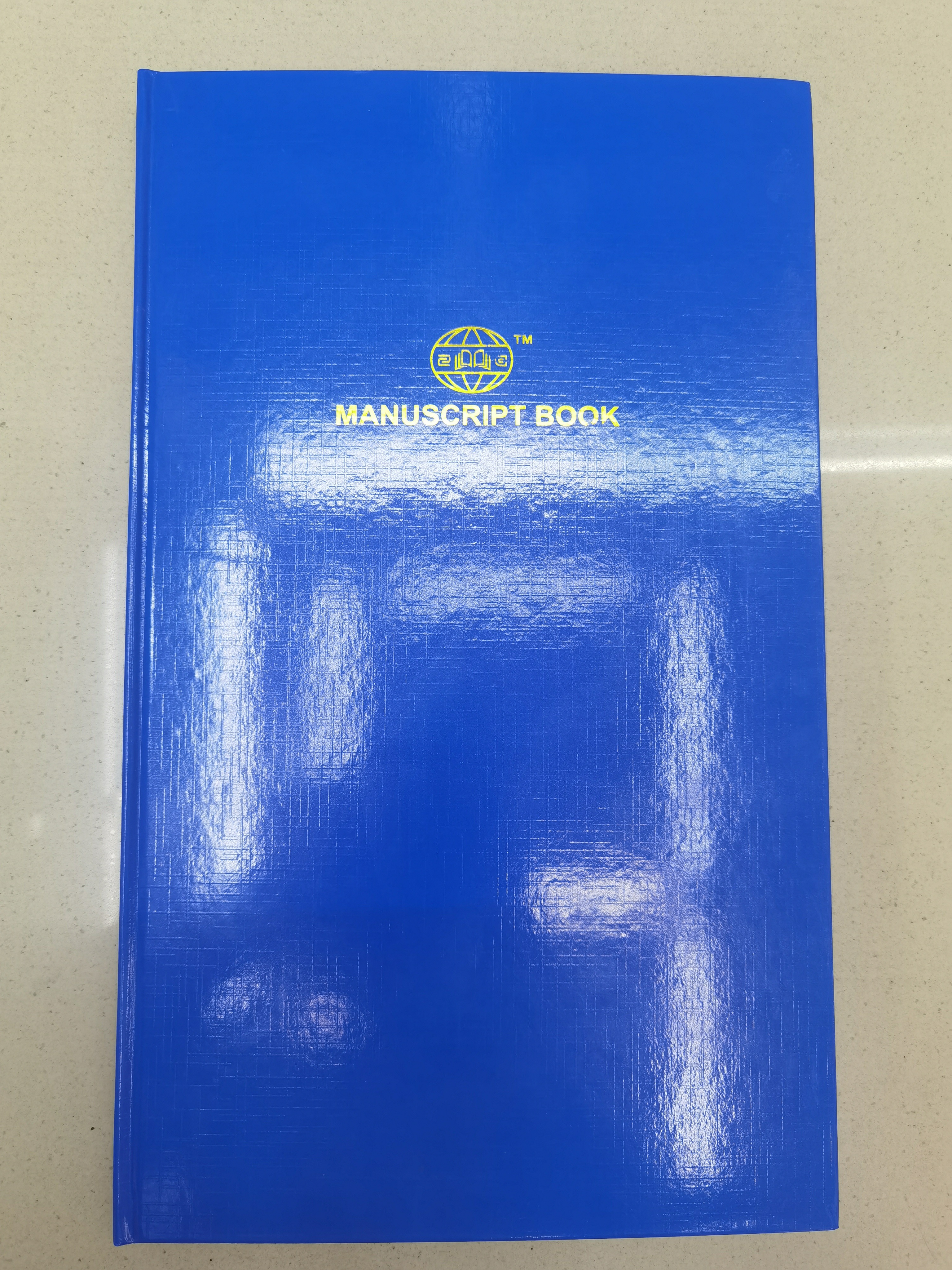 Manufacturers Direct Foreign Trade Exports A4 2Q Blue Book Plus Logo Blue Notebook