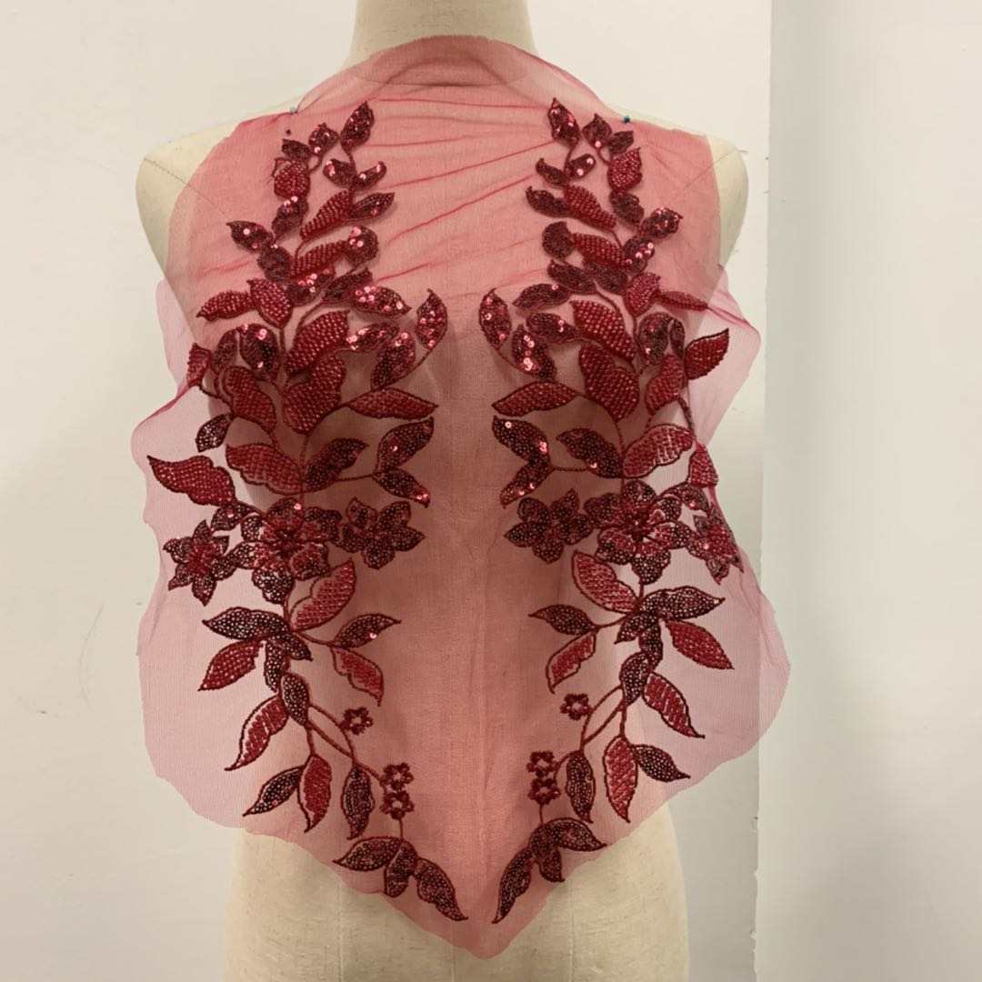 Bead flower bead embroidery tube bead embroidery, bead embroidery flower matching pic 8