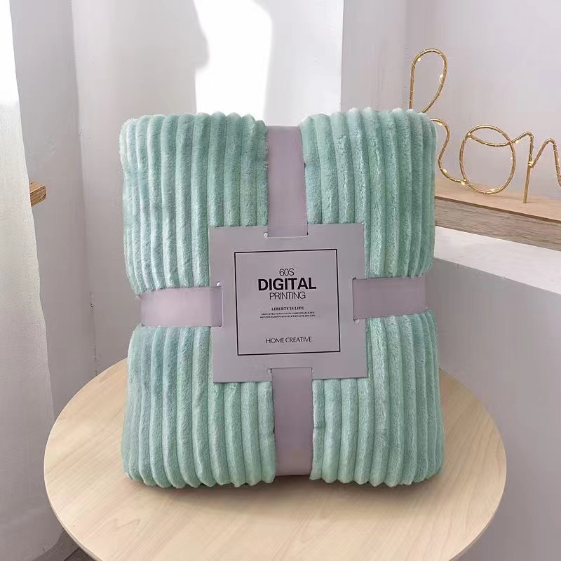 Single Drawn Blanket Autumn/Winter Cover Blanket 200Cmx230cm Please Consult Before Placing An Order Item Picture