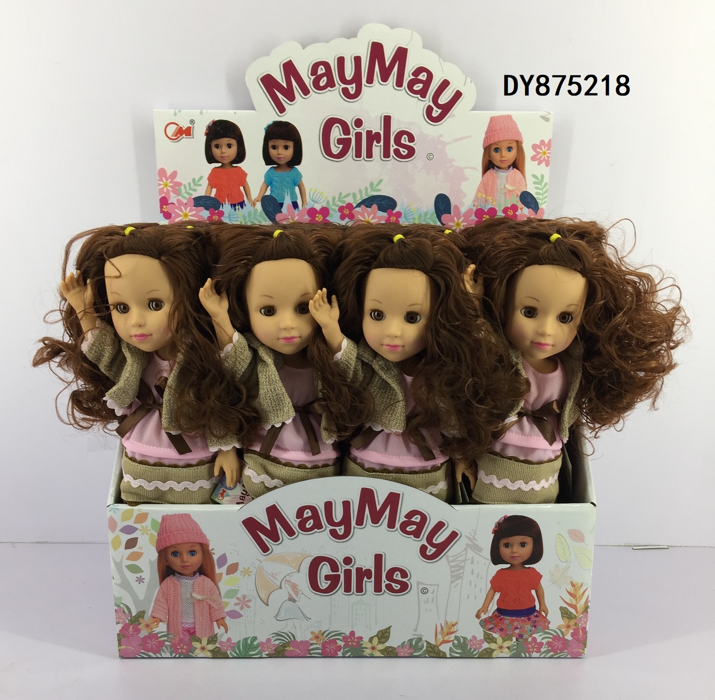 仿真娃娃婴儿，洋娃娃婴儿，硬胶，搪胶带英文歌美少女。女孩娃娃玩具DY875217/218/219/220/221详情2