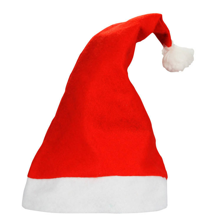 Plush Cap Christmas Decoration Christmas Hat Santa Claus Hat thumbnail