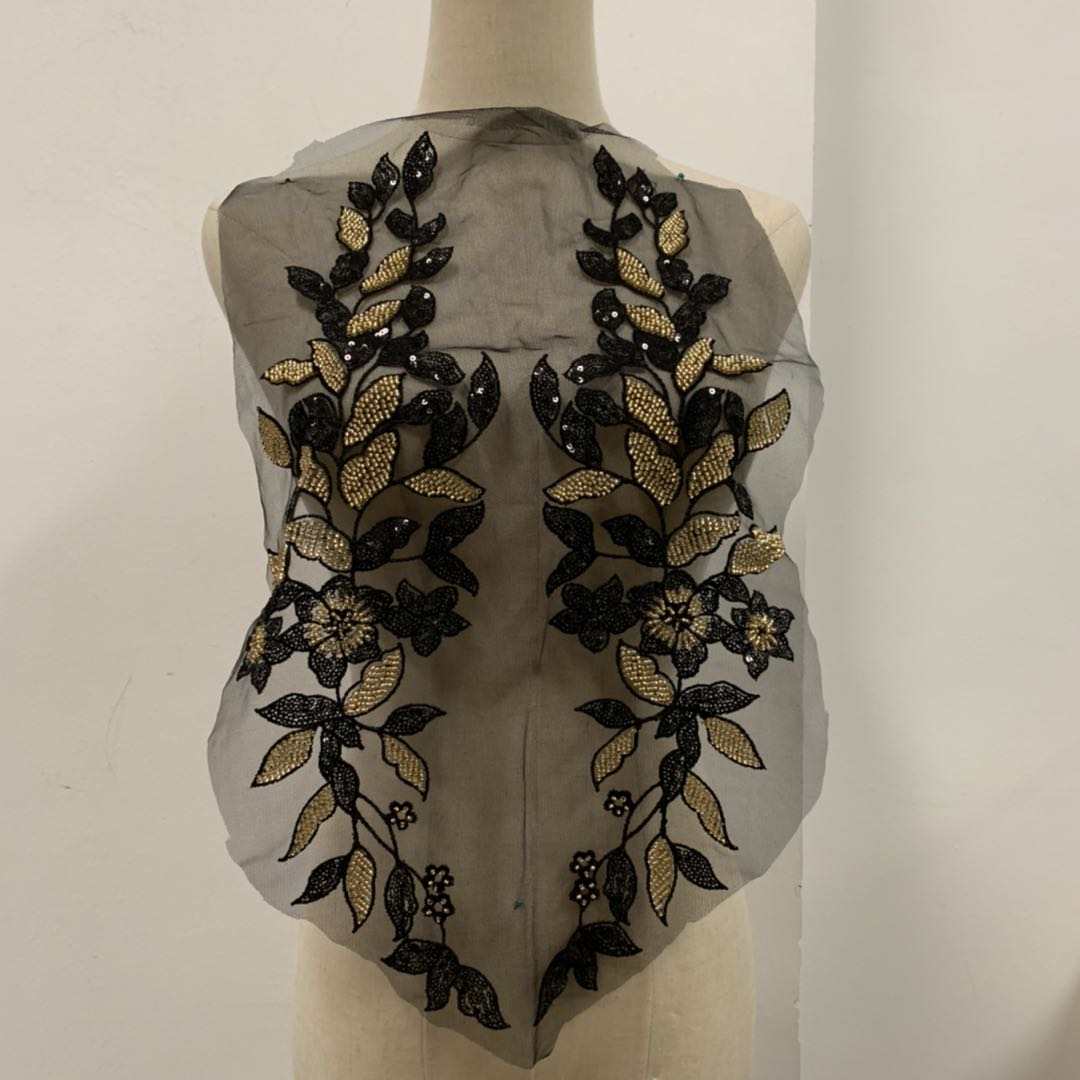 Bead flower bead embroidery tube bead embroidery, bead embroidery flower matching pic 13