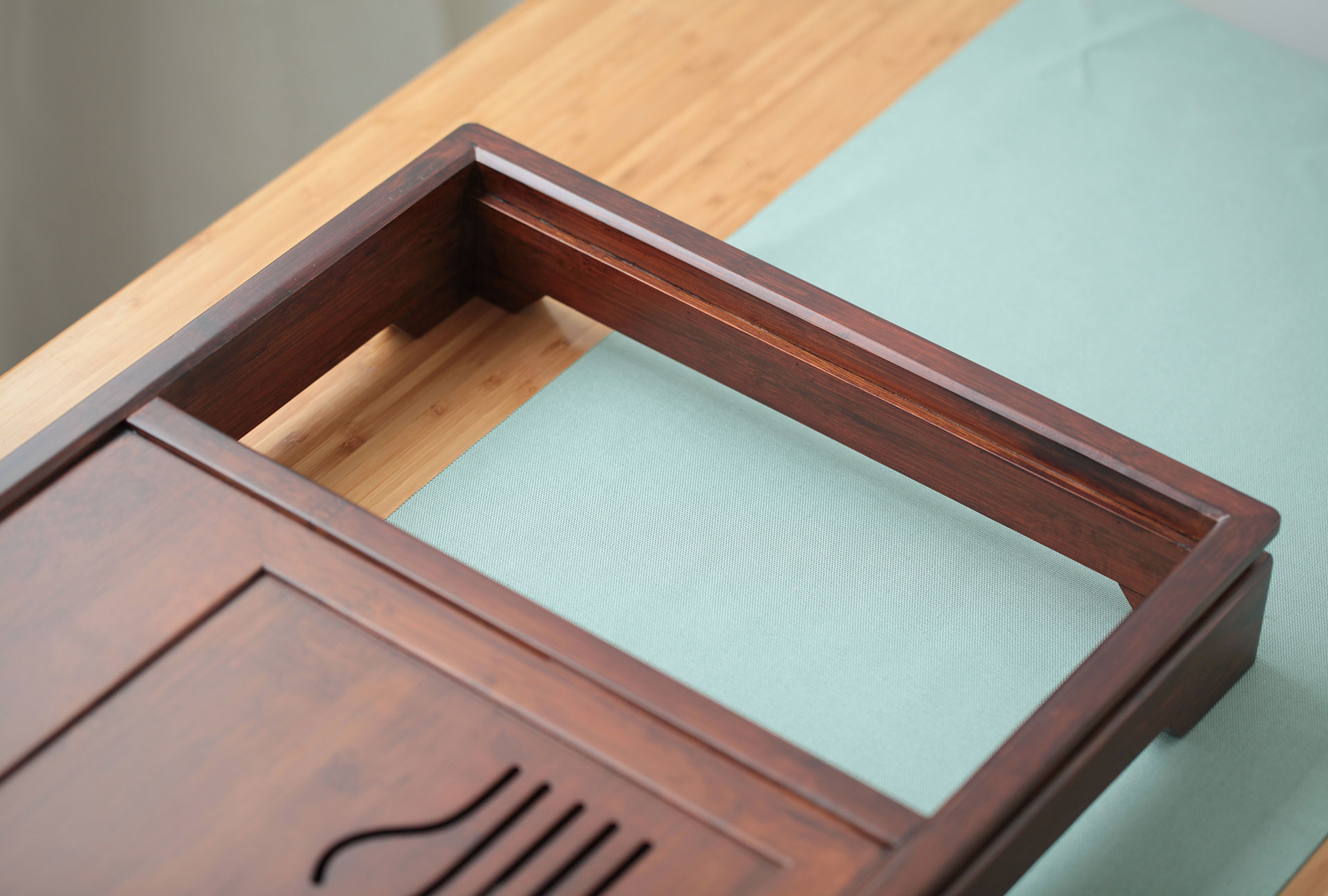 至为家居严选茶盘观山月四合一系列楠竹茶器茶道配件家具套装家居楠竹详情7