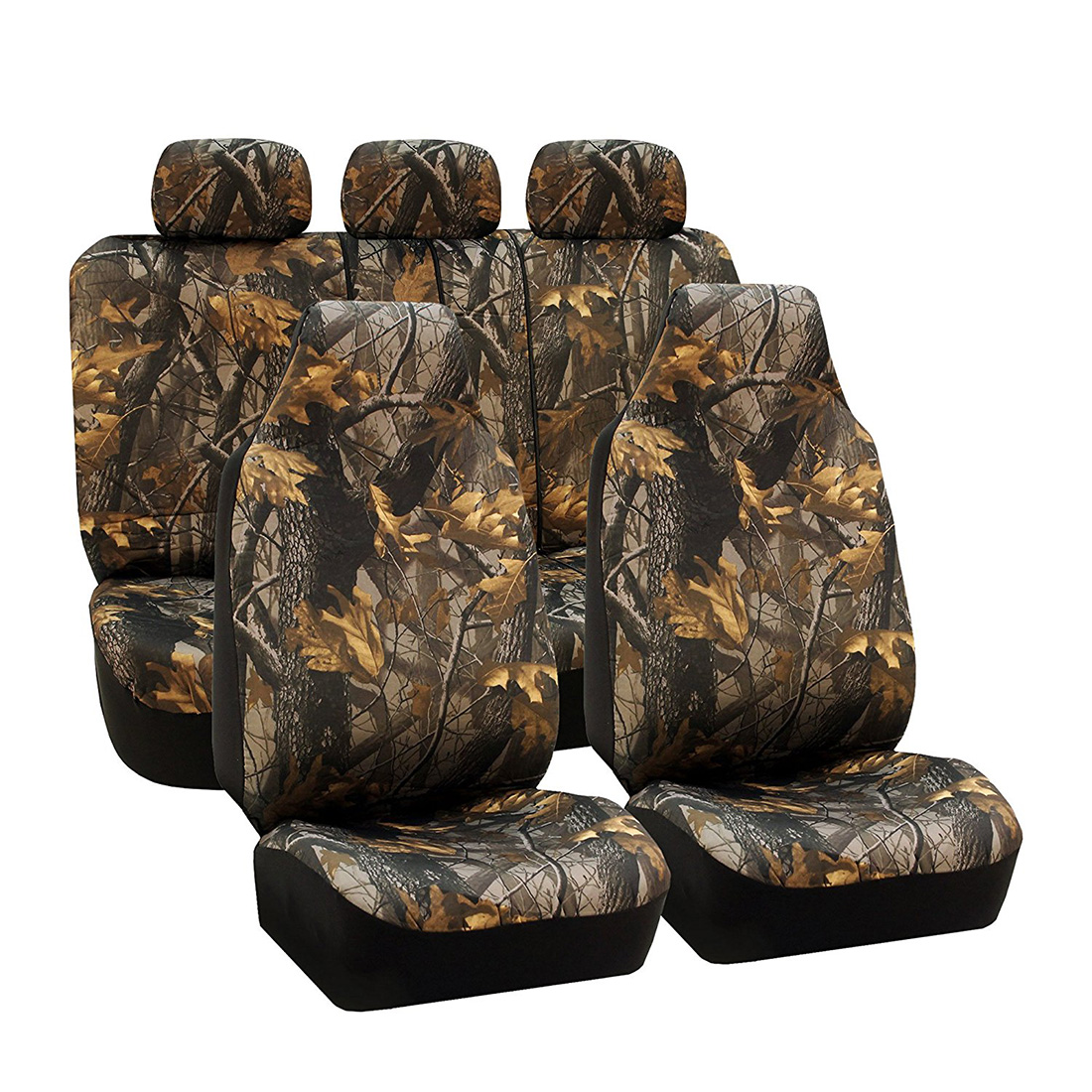 Jungle camouflage car seat covers, five-seat General Motors seat covers, seat cushions, and export seat cushions full figure