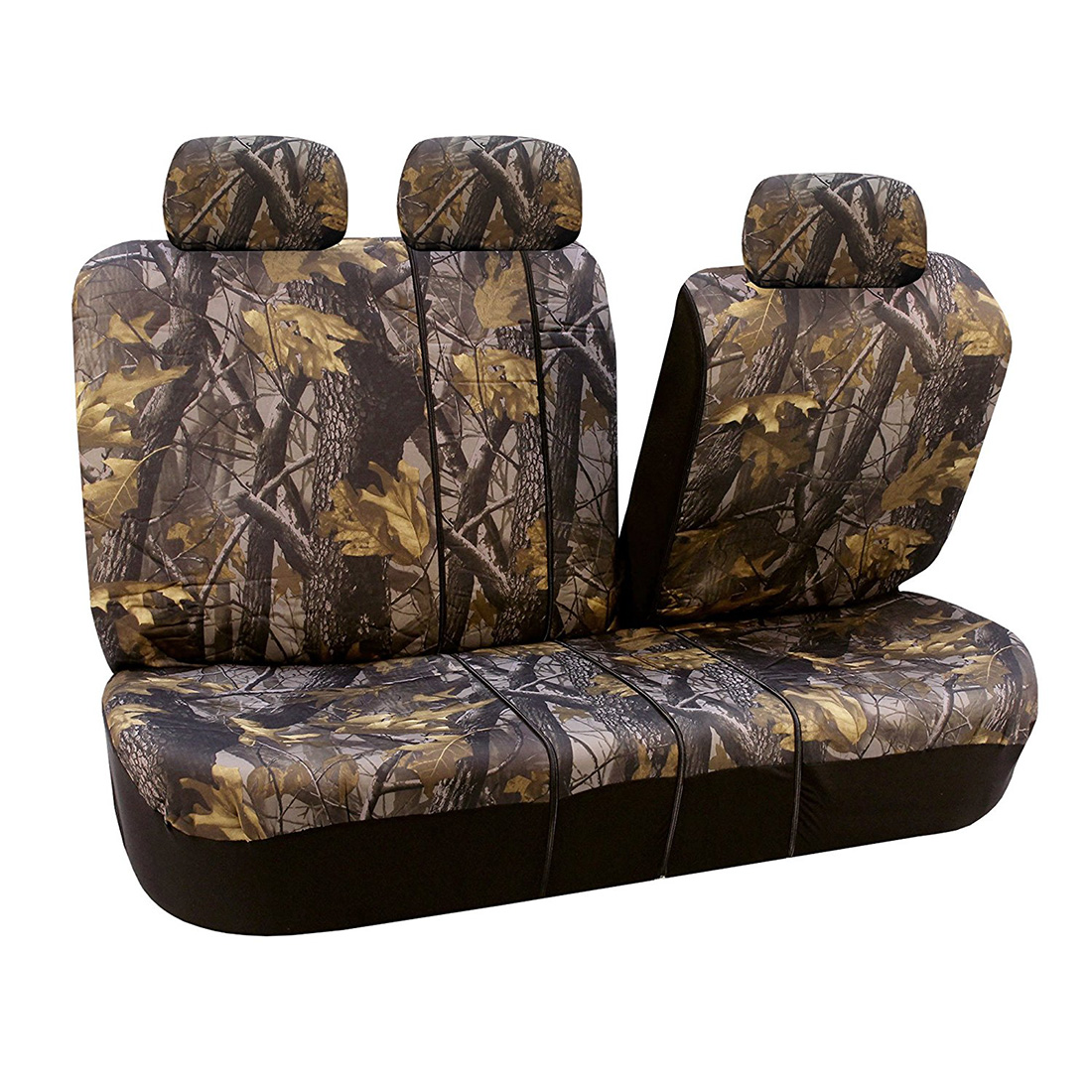 Jungle camouflage car seat covers, five-seat General Motors seat covers, seat cushions, and export seat cushions Specification drawing