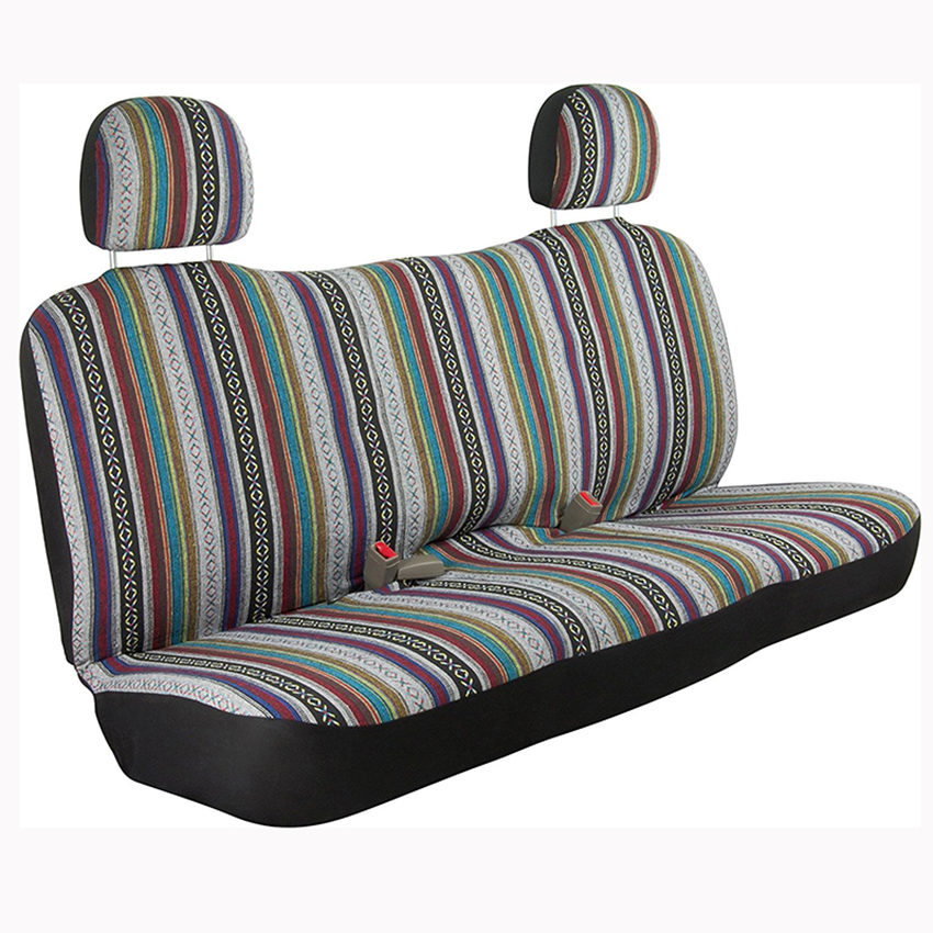 Ethnic-style coarse cloth car seat covers, canvas car seat cushions, five-seat car seat cushions for export Application Scenario