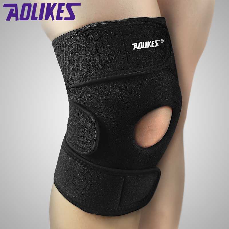 Olex Men's And Women's Sports Patella Stability Pressure Knee Pad Mountain Running Cycling Basketball Football Specification drawing