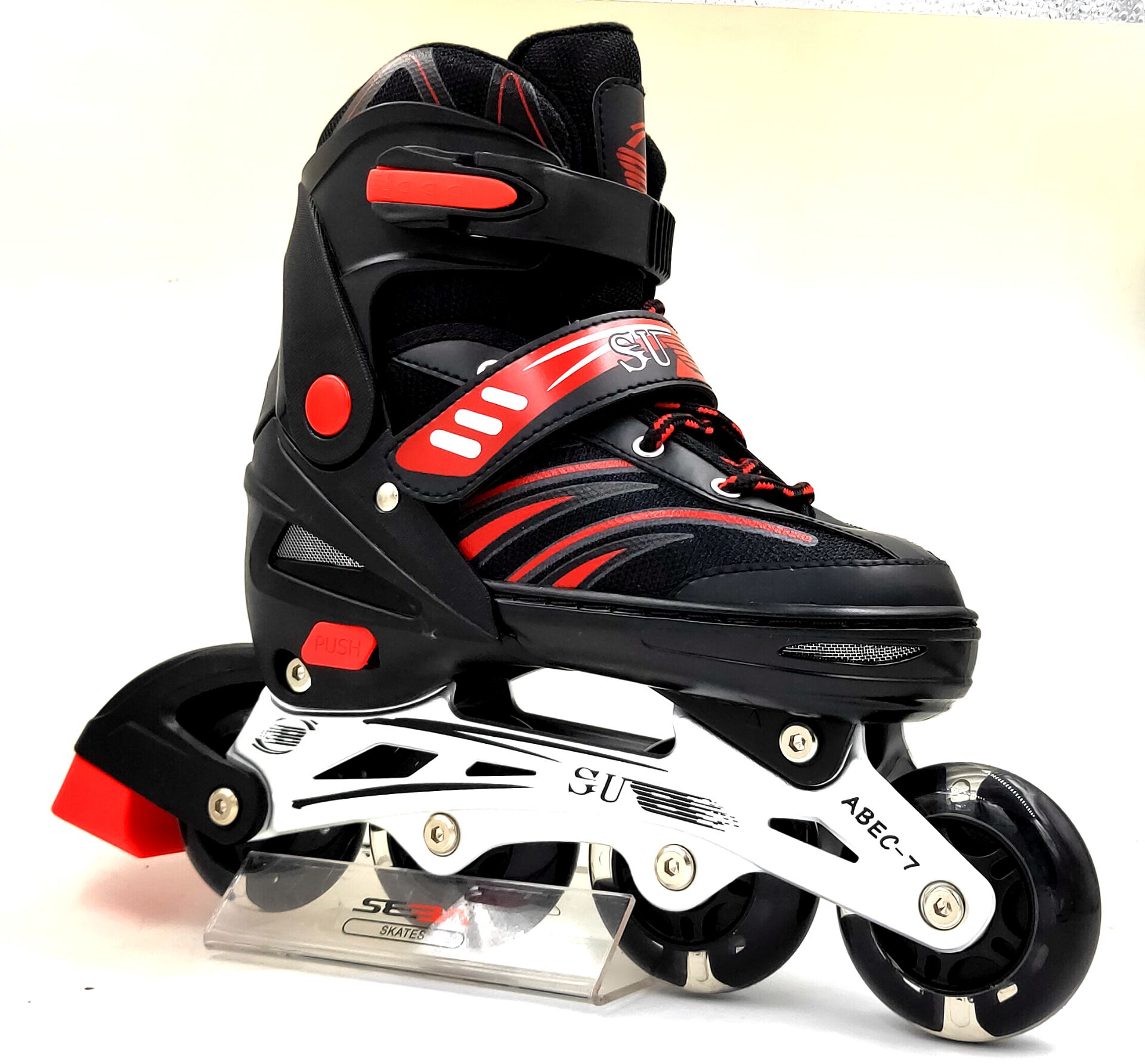 857Pu Roller Skates Adjustable Size Roller Skates Full Flash Roller Skates