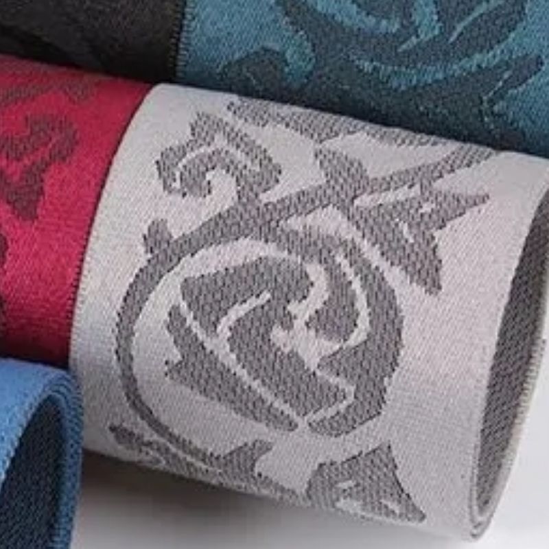 Dingxin, a manufacturer of high-quality Korean woven ribbons and Japanese jacquard fabric lace ribbons, offers direct sales and export for 100Y Item Picture