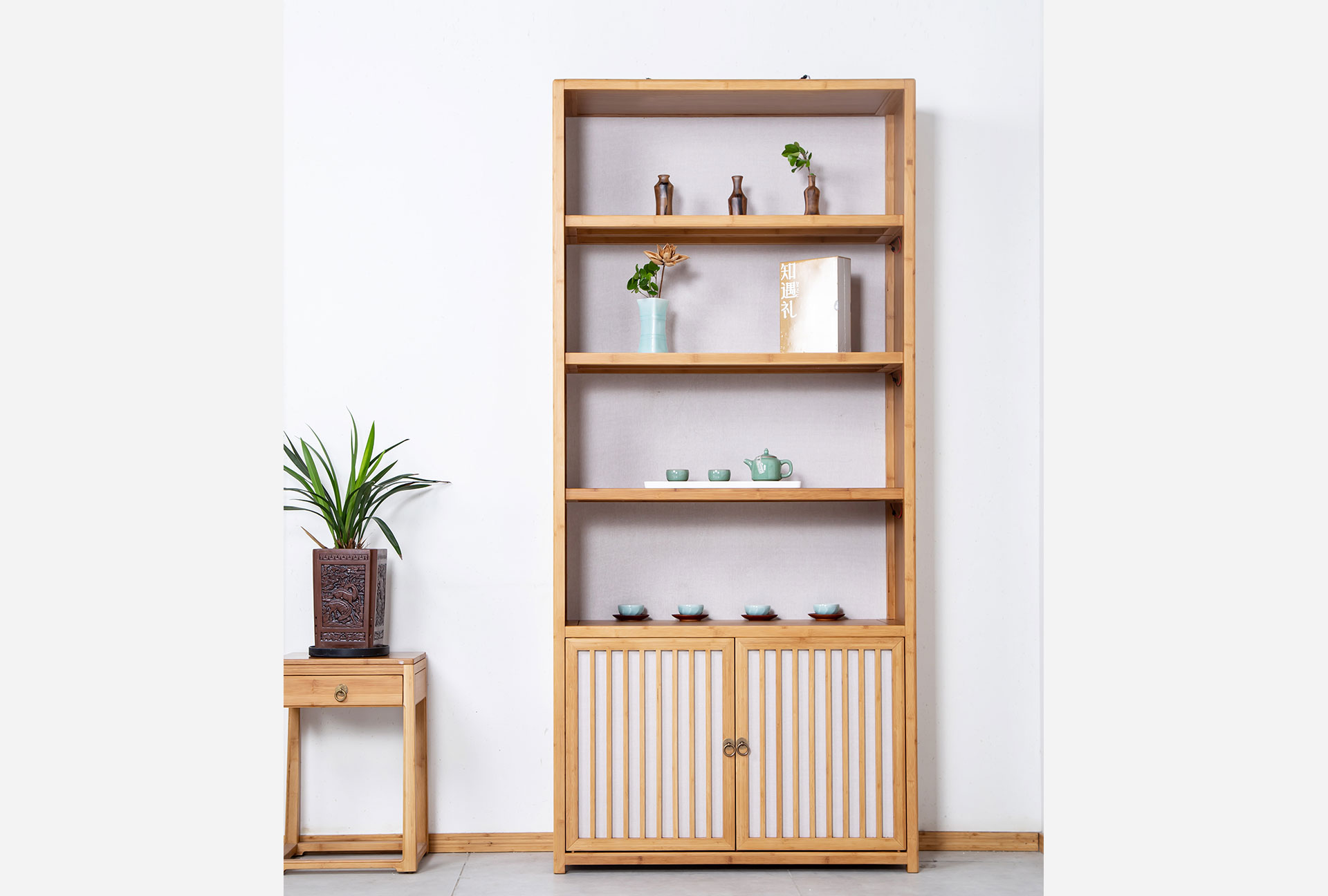 至为家居严选茶盘D型高柜系列楠竹茶器茶道配件家具套装家居楠竹详情2