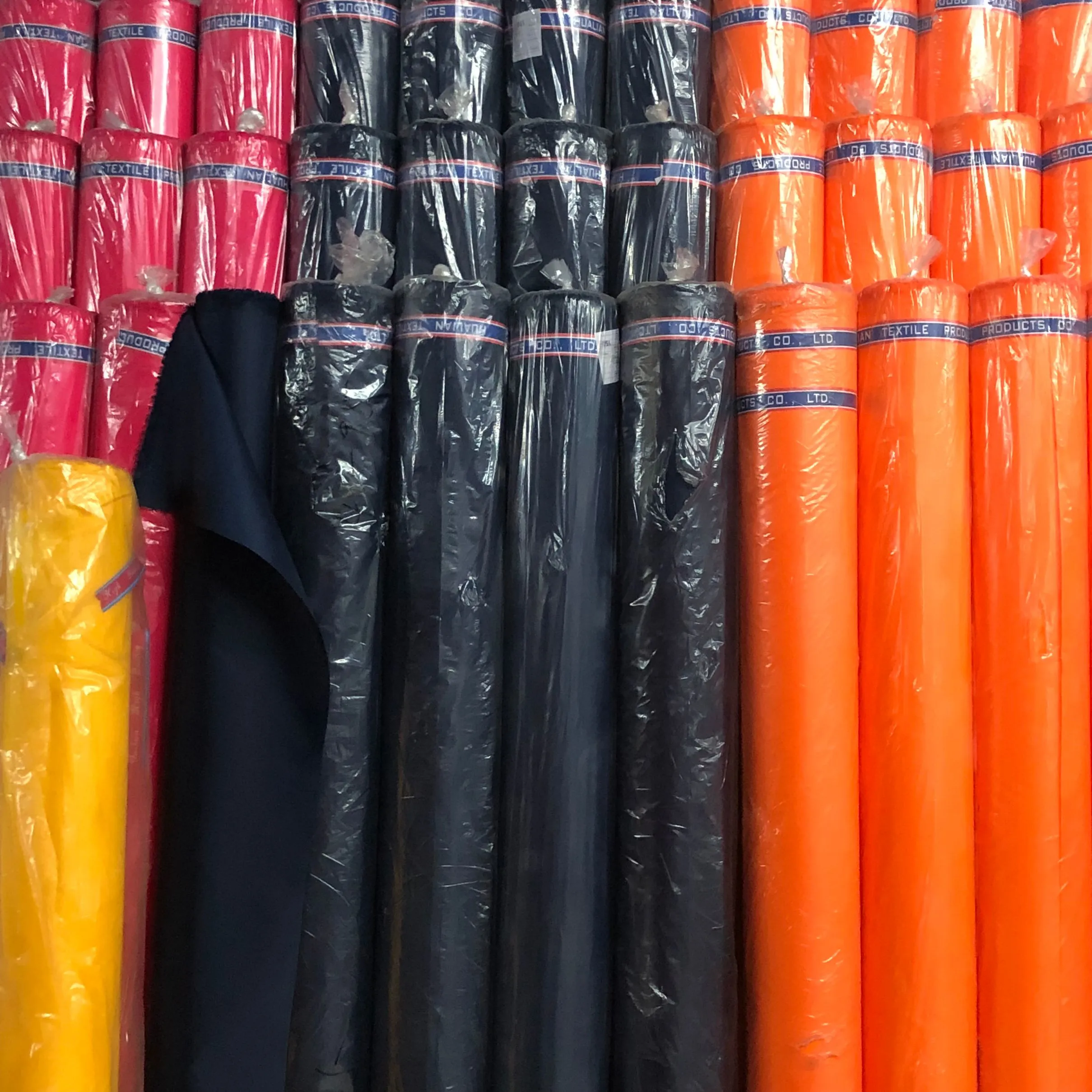 厂家直销，热销新款牙签布pvc牛津布 细三股 牙签纹牛津布箱包手袋提花面料 皮革大量现货各种高中档箱包面料细节图