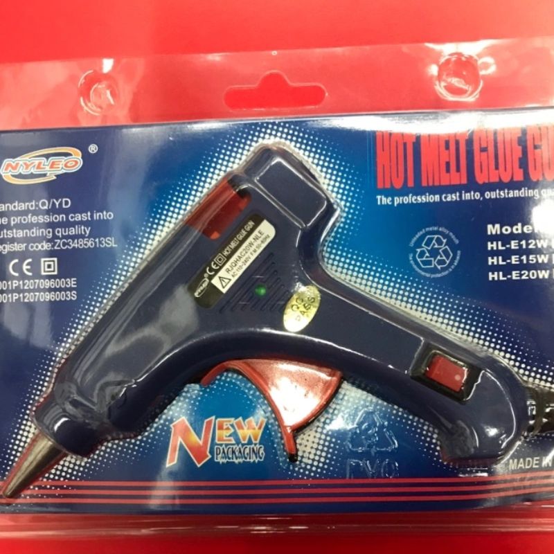 Nyleo Glue Gun 20W Direct Portable Hot Melt Glue Gun With Switch High Temperature Glue Gun Home Handmade Diy Kids 20W Glue Gun details Picture