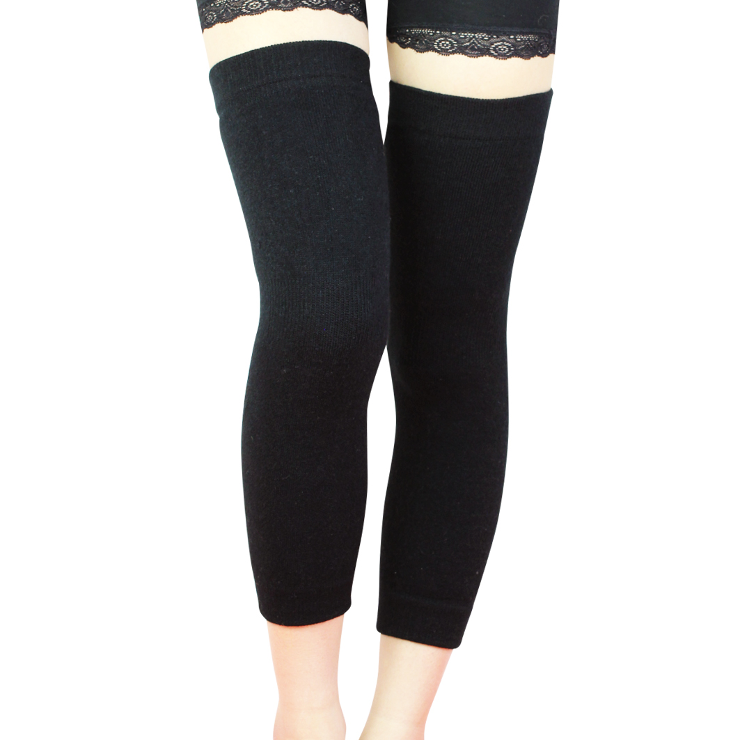 Outdoor Warm Knee Pads For Men And Women Protection Autumn And Winter Lengthened Leg Pads For The Elderly Knee Thickening And Cashmere Four Seasons Yoga Item Picture