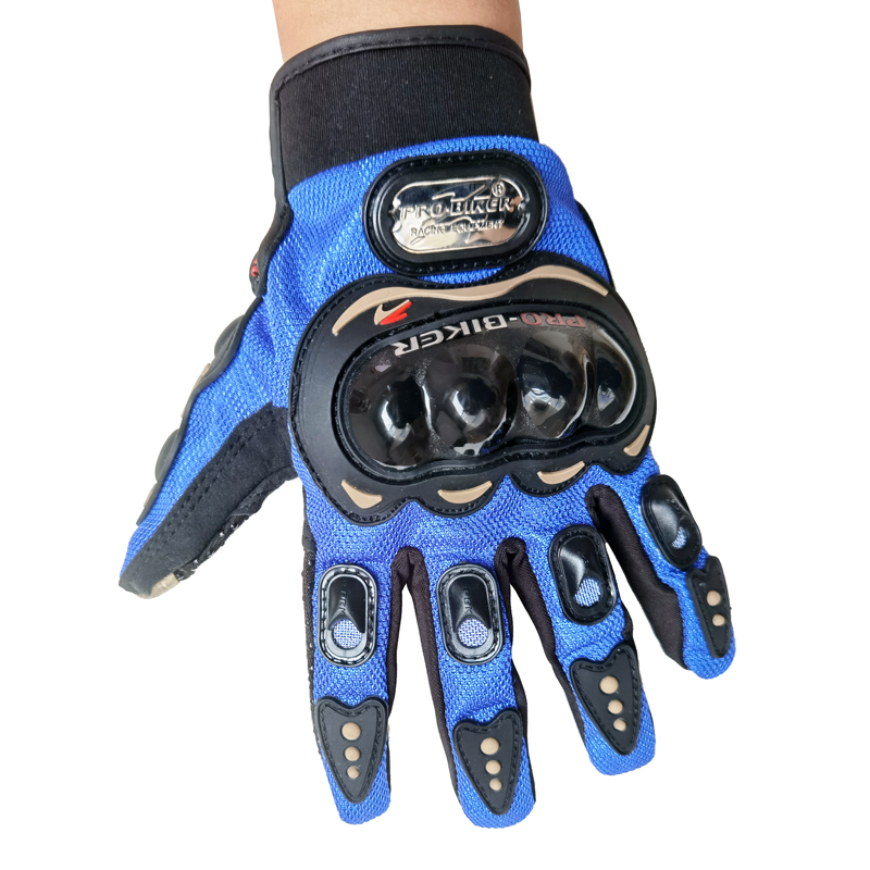 211210 Long-fingered gloves, protective cases, motorcycle gloves, sports cycling hard shell gloves, single-bike, bicycle full-fingered gloves Item Picture