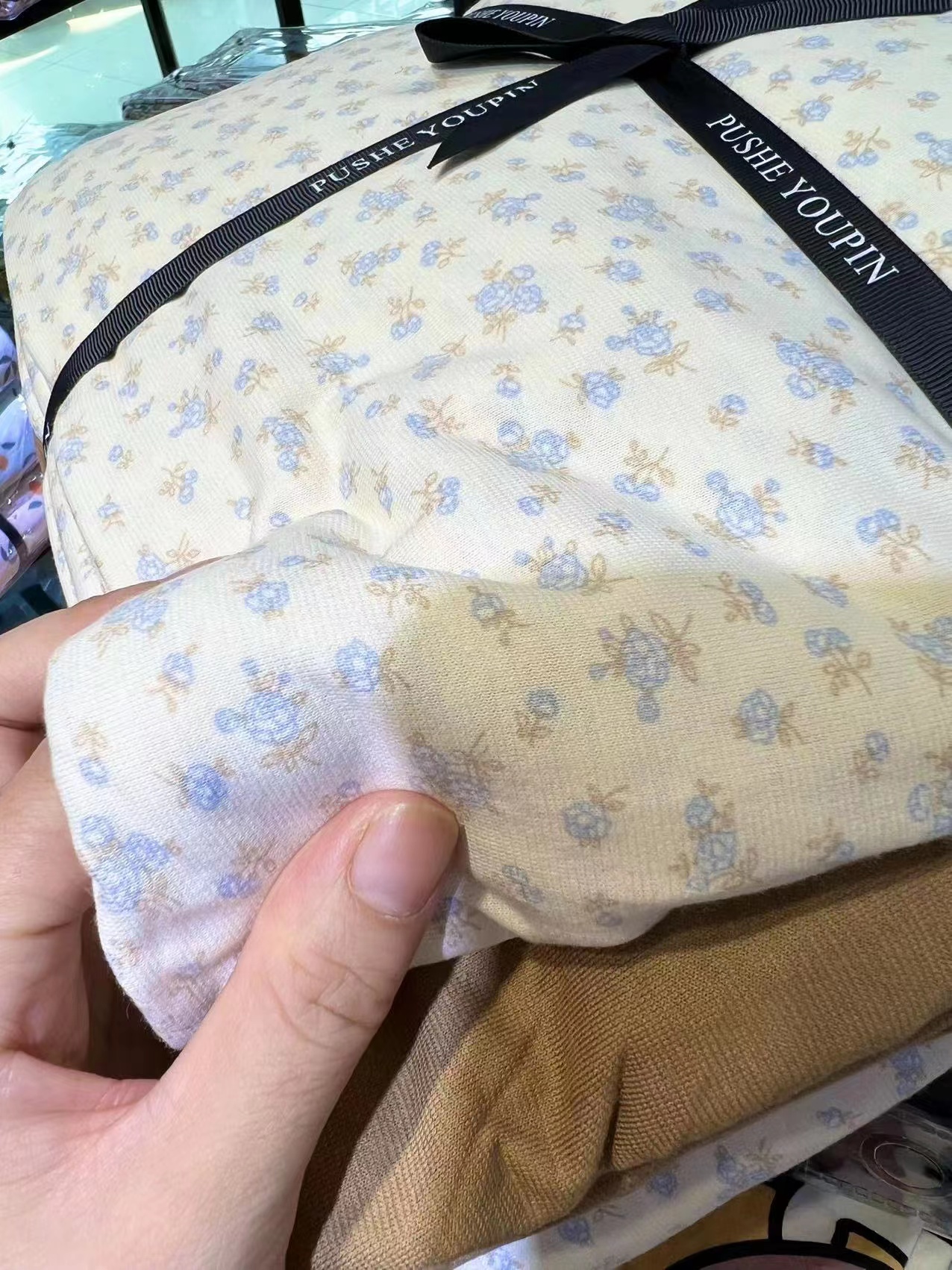 Bed Linen Bed Cover Bed Pillow Case Knitted Baby Cotton Class A Cotton Fabric details Picture