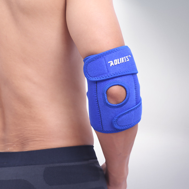 Pressure Adjustable Elbow Guard Orix Men's And Women's Sports Basketball Ok Spring Supported Mountaineering Guard Specification drawing