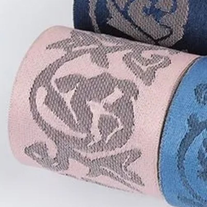 Dingxin, a manufacturer of high-quality Korean woven ribbons and Japanese jacquard fabric lace ribbons, offers direct sales and export for 100Y Specification image
