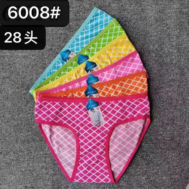 Underwear Breathable Cotton Crotch Underwear Large Size Belly Lift Hip Sexy Attractive Pants 6008 details Picture