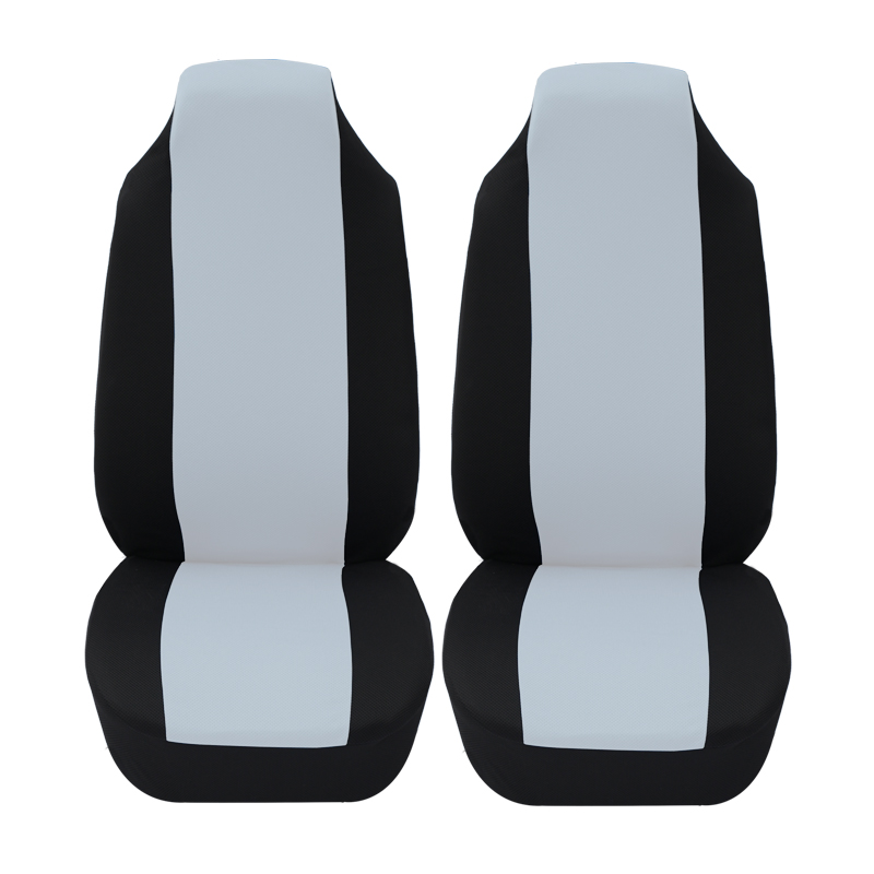 Front two General Motors seat covers, minivan and van seat covers, detachable and washable fabric covers Specification drawing
