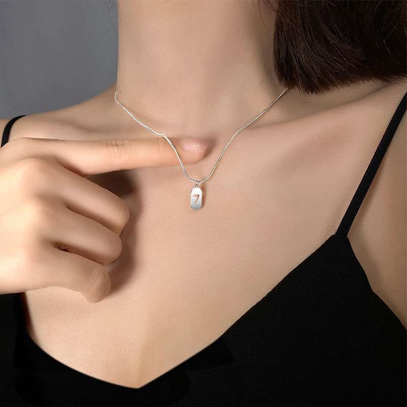Stainless Steel Jewelry Necklace Luster Good Quality Beautiful Life Immortal Its High Quality Level Stainless Steel Leader Fangze Dadi Special Steel Star Clank Feelings Of Dream Star Treasure 1016
