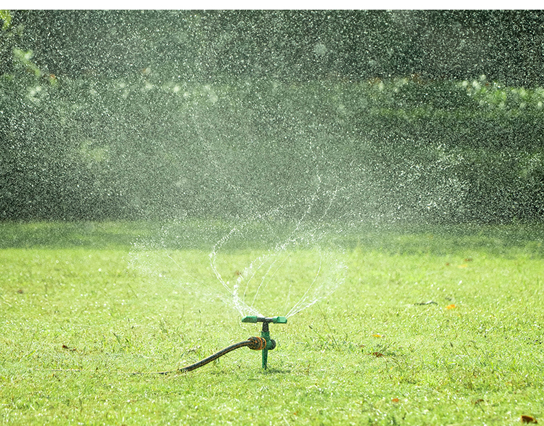 佰世园艺通水自动旋转喷头洒水器浇水园林草坪 360度喷水农用灌溉详情44