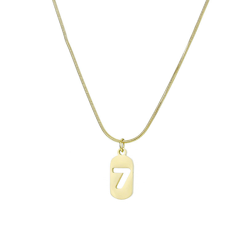 Stainless Steel Jewelry Necklace Luster Good Quality Beautiful Life Immortal Its High Quality Level Stainless Steel Leader Fangze Dadi Special Steel Star Clank Feelings Of Dream Star Treasure 1016 details Picture