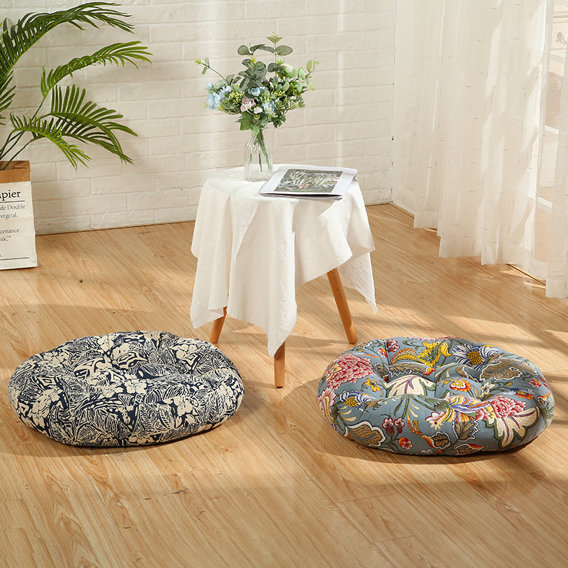 民族风波西米亚印花棉麻蒲团垫飘窗榻榻米加大加厚坐垫详情7