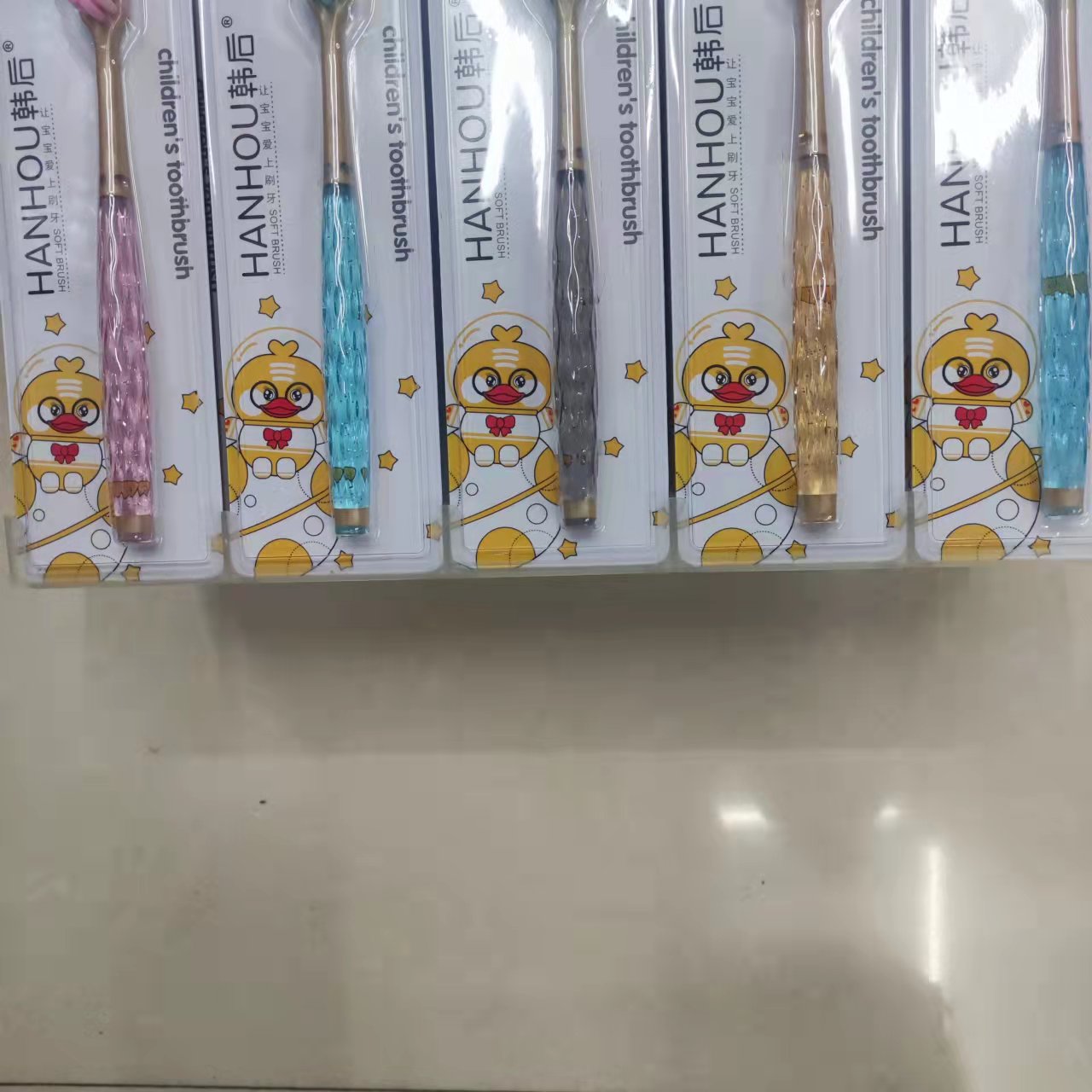 义乌日用百货牙刷批发 韩后866 儿童软毛牙刷详情8