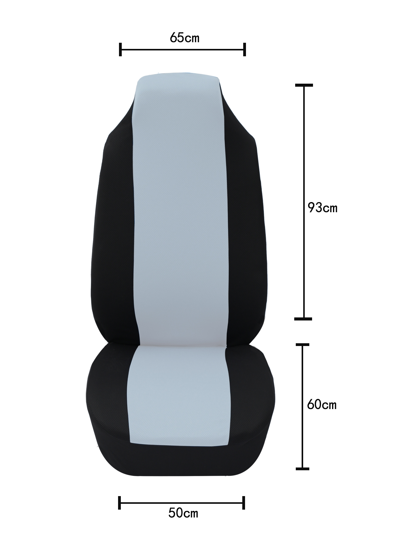 Front two General Motors seat covers, minivan and van seat covers, detachable and washable fabric covers Application Scenario