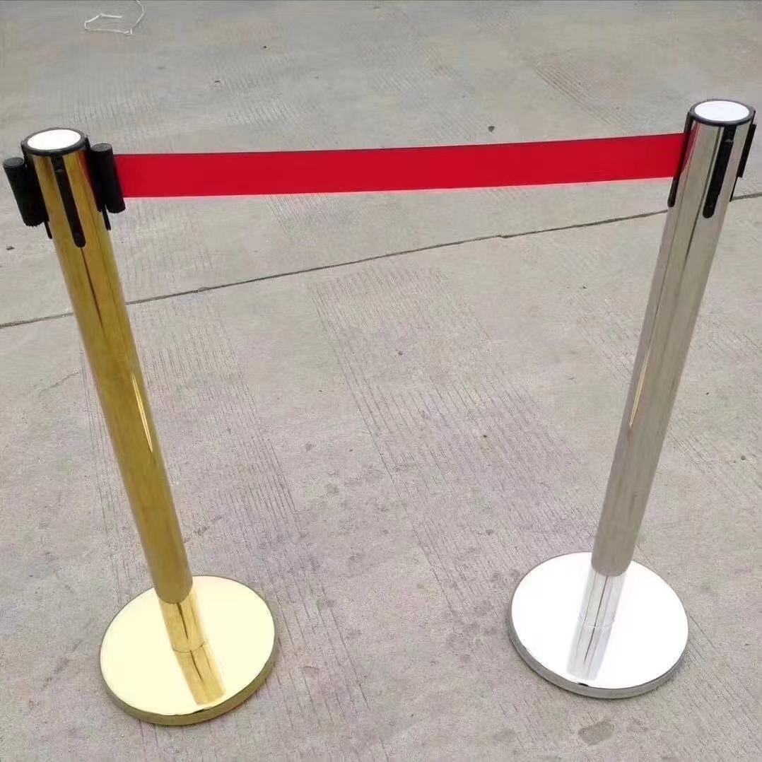 Bank hotel supplies Airport mall barrier Concierge post