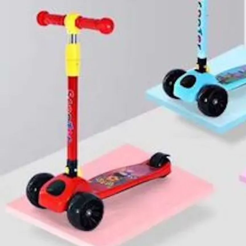 新款儿童滑板车可折叠2-10岁小孩溜溜车米高车滑滑车坦克轮详情图2