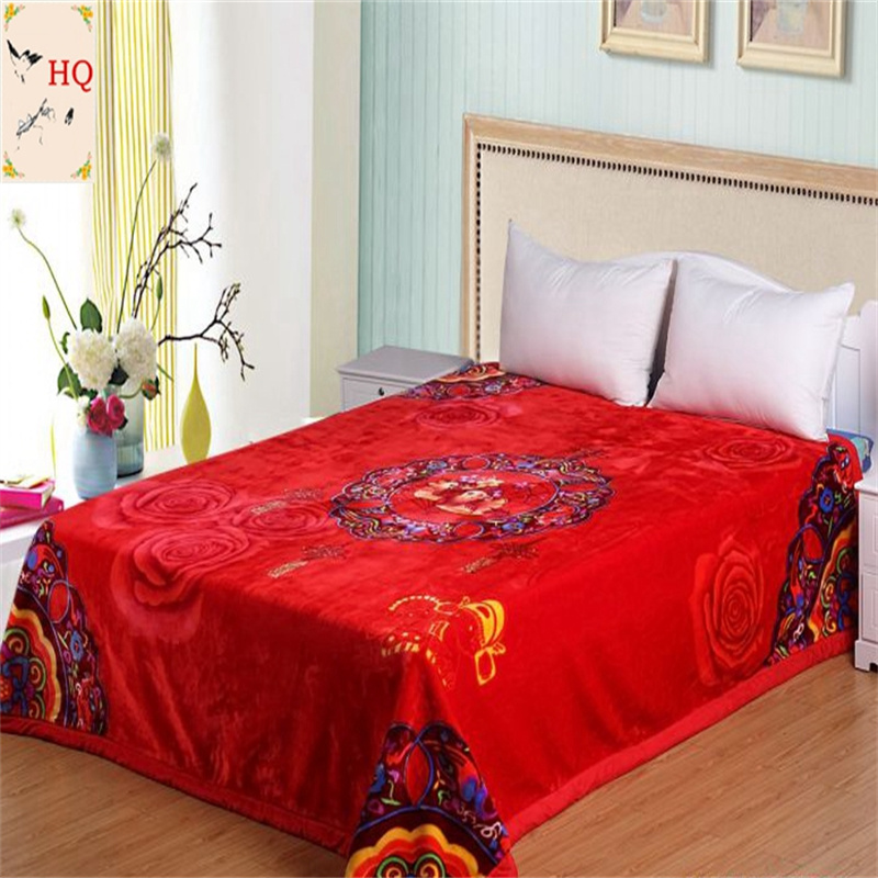 True Love blanket winter new Raschel blanket foreign trade specially for blanket thickening winter blanket double cover blanket bed with stock blanket thumbnail