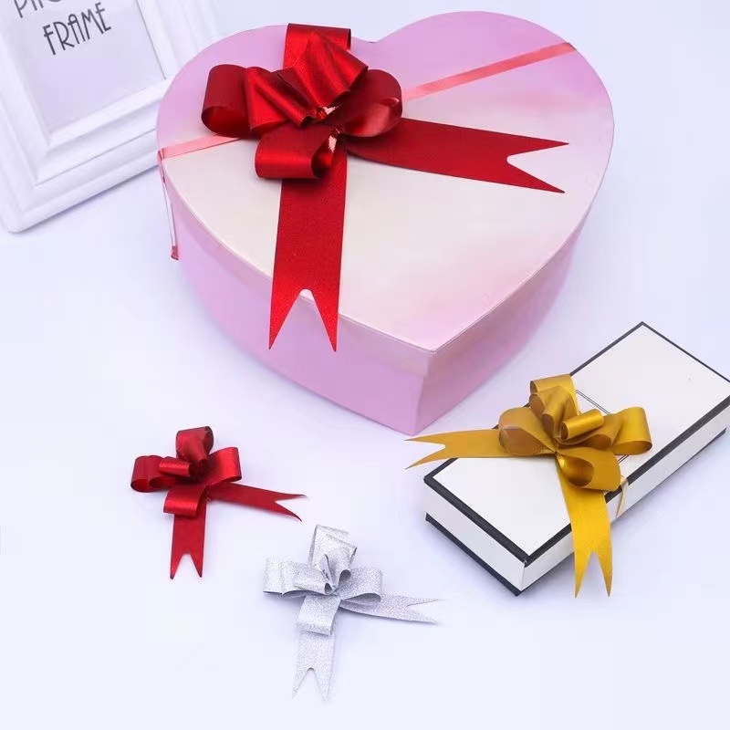 Exquisite Hand-Pulled Flower Gift Box Decoration Bow Lace, Ribbon Festival Gift Decoration 2206 full figure