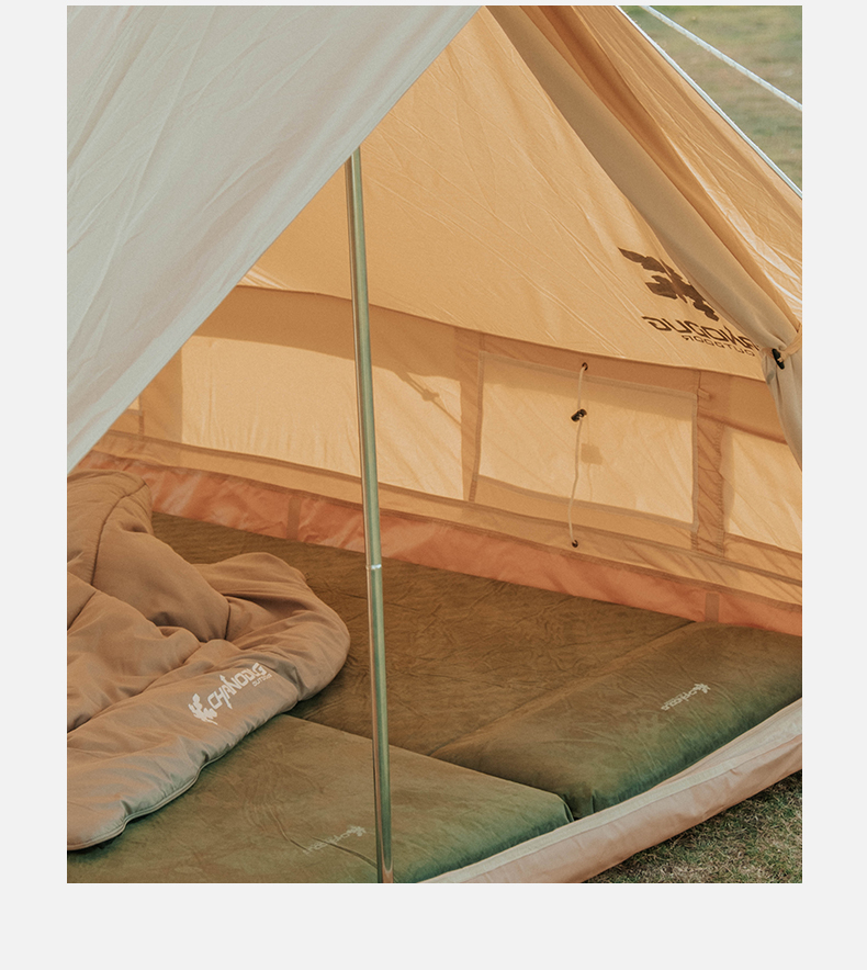 Xanuoduji outdoor inflatable tent sleeping pad thickened 10CN single mattress moisture-proof pad pic 13